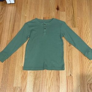 Place Olive Long Sleeve Kids Tee